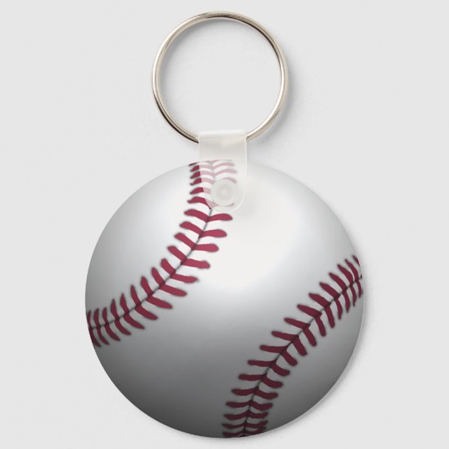 Baseball - 3D Effect Keychain (Front)
