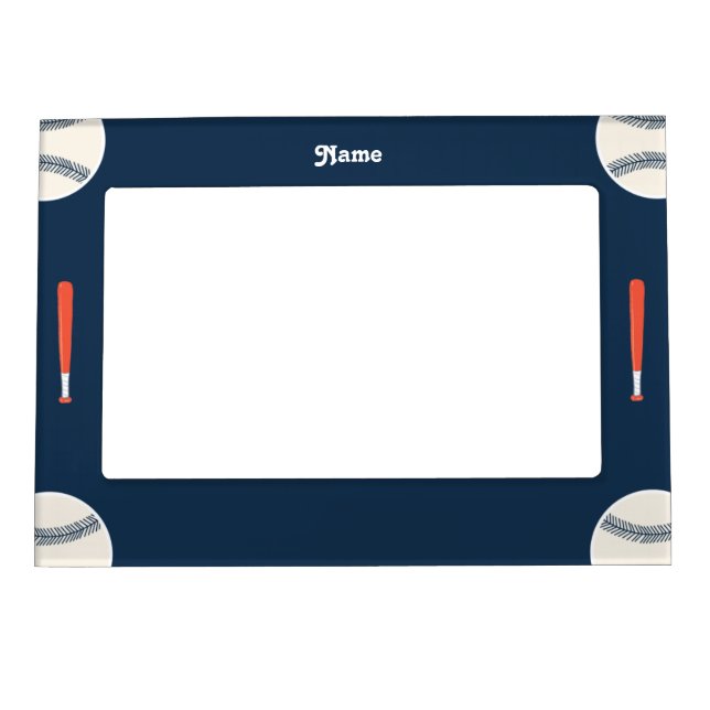 Baseball 5x7 Magnetic Frame (Front)