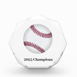 Baseball Acrylic Award