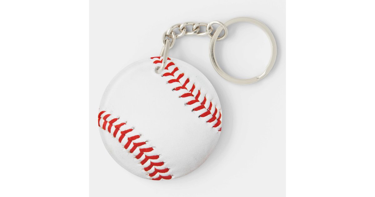 Baseball Acrylic Keychain Zazzle