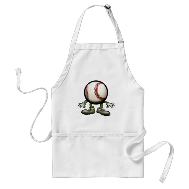 Baseball Adult Apron (Front)