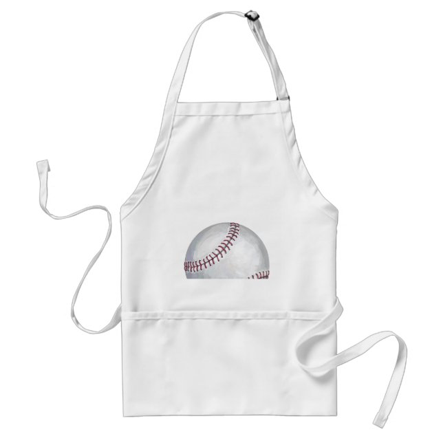 Baseball Adult Apron (Front)