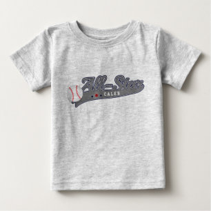 Baseball ALL-STAR Sports Custom Personalized Baby T-Shirt