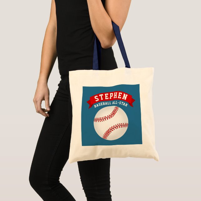 Baseball All-Star Tote Bag (Front (Product))