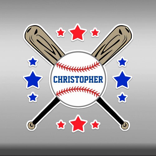 Baseball Allstar Vinyl Stickers