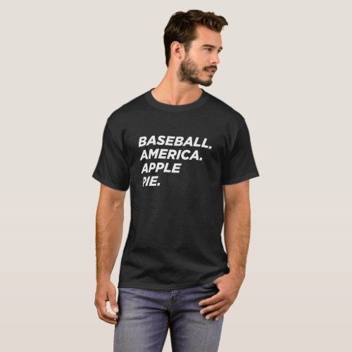 Baseball America Apple Pie Tee