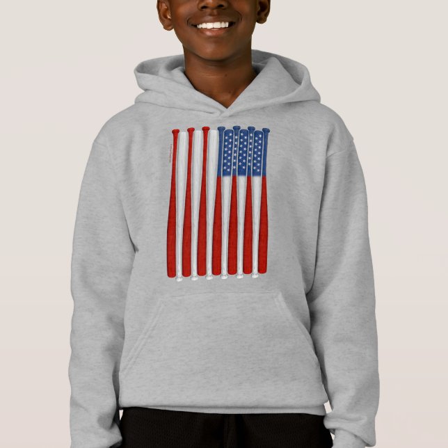 Baseball America (USA) Hoodie (Front)