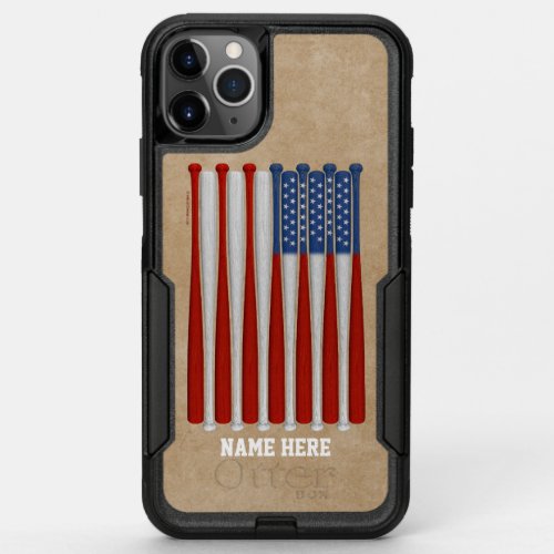 Baseball America USA OtterBox Commuter iPhone 11 Pro Max Case