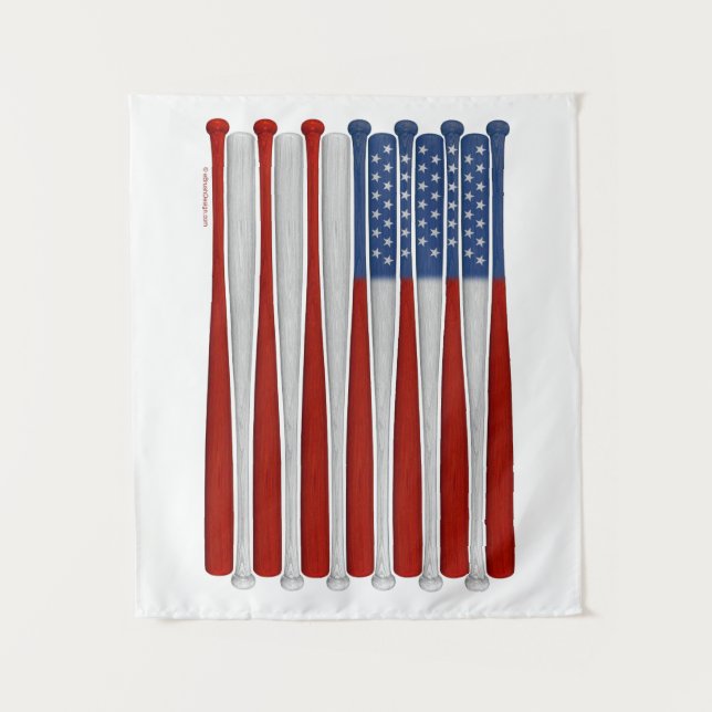 Baseball America (USA) Tapestry (Front)
