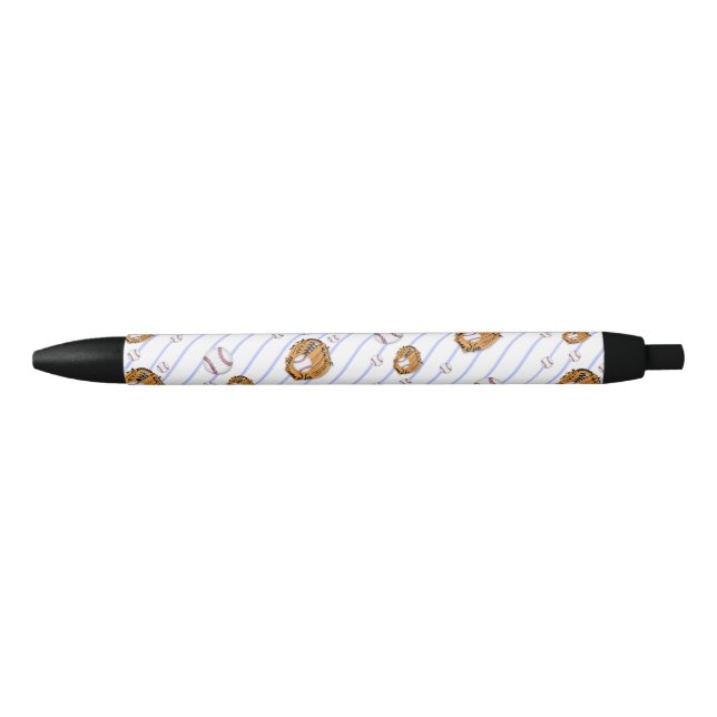 Baseball and Glove Pattern Pen (Front)