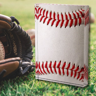 Baseball and Softball Red Stitching Acrylic Award