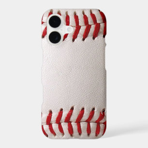 Baseball and Softball Red Stitching iPhone 17 Case