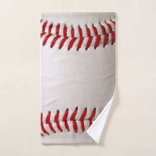 Baseball and Softball Red Stitching Hand Towel