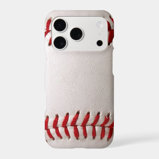 Baseball and Softball Red Stitching Iphone 18 Pro Case