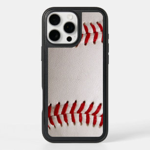 Baseball and Softball Red Stitching iPhone 16 Pro Max Case