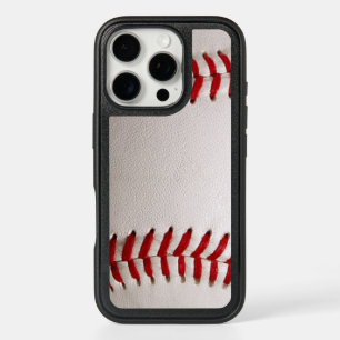 Baseball and Softball Red Stitching iPhone 16 Pro Case
