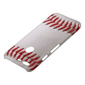 Baseball and Softball Red Stitching Uncommon Google Pixel Case (Top)