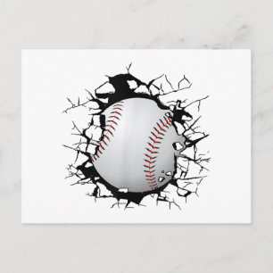 Baseball Apparel - Baseball Holiday Postcard