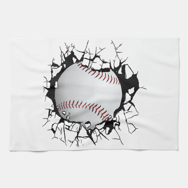 Baseball Apparel - Baseball  Kitchen Towel (Horizontal)