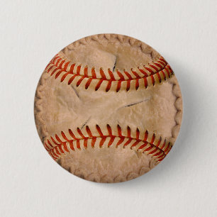 Baseball Apple Pie Button