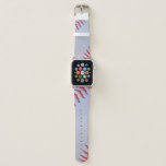 Baseball Apple wrist band<br><div class="desc">Leather Baseball image on wrist band for apple watch.</div>