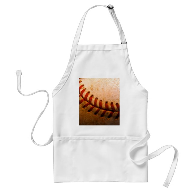 Baseball Art Adult Apron (Front)