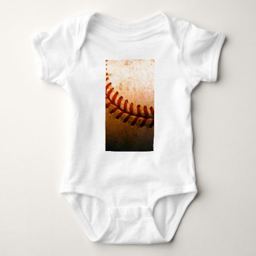 Baseball Art Baby Bodysuit