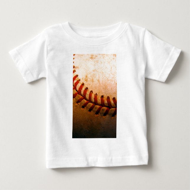 Baseball Art Baby T-Shirt (Front)