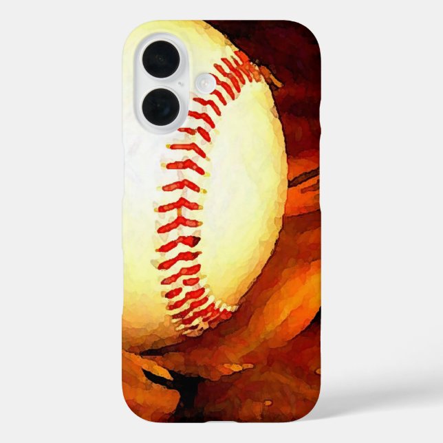 Baseball Art Case-Mate iPhone Case (Back)