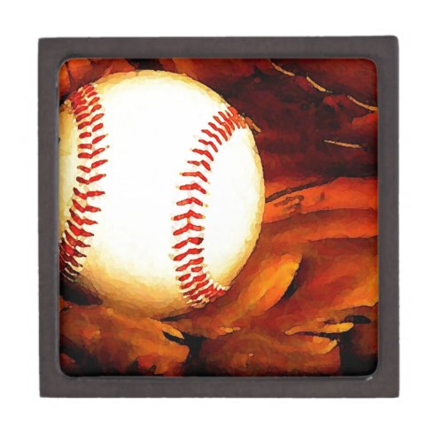 Baseball Art Gift Box