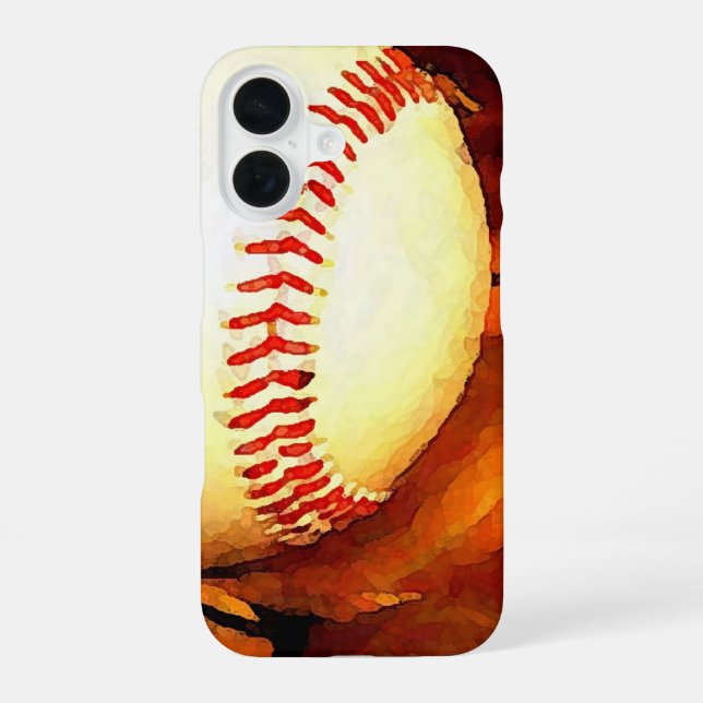 Baseball Art Iphone Case (Back)