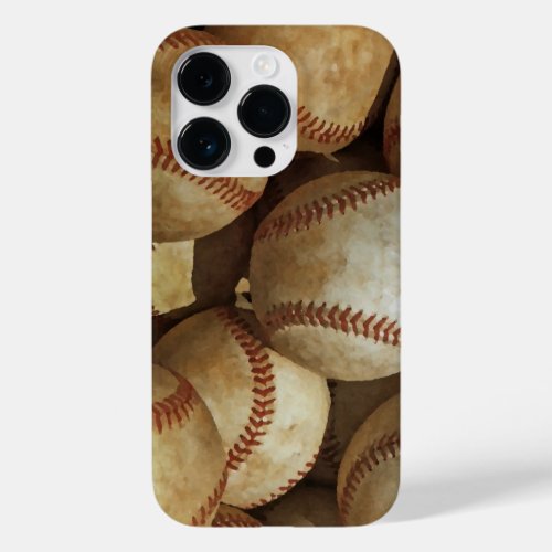 Baseball Art iPhone Case_Mate iPhone 14 Pro Case