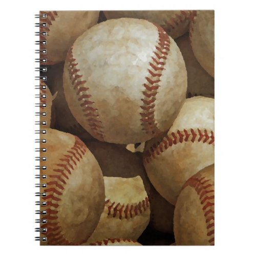 Baseball Art Notebook