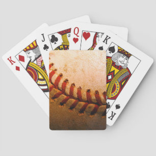 Baseball Art Poker Cards