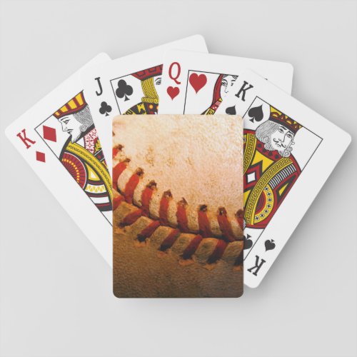 Baseball Art Poker Cards