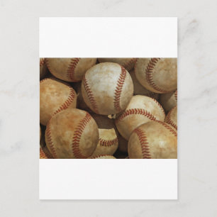 Baseball Art Postcard