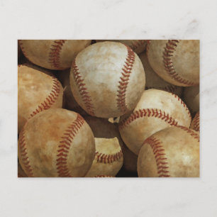 Baseball Art Postcard