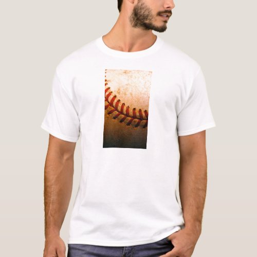 Baseball Art T_Shirt