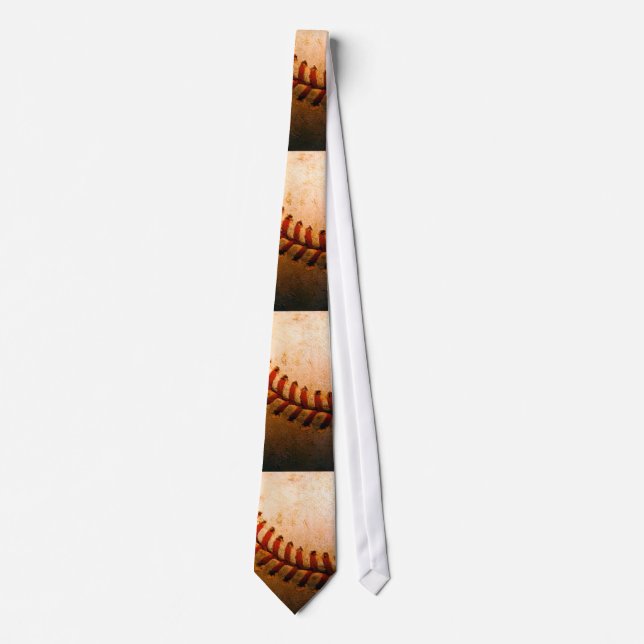 Baseball Art Tie (Front)