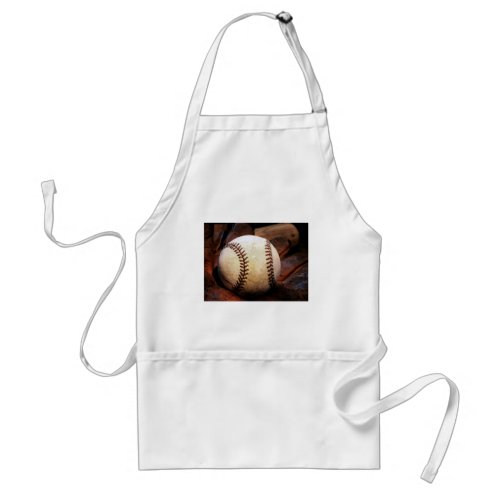 Baseball Artwork Adult Apron