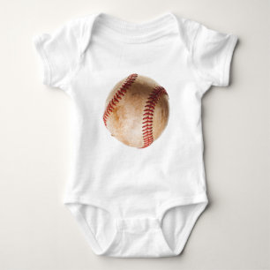 Baseball Artwork Baby Bodysuit