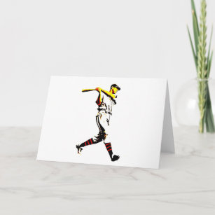 Baseball Artwork - Baseball Player Card