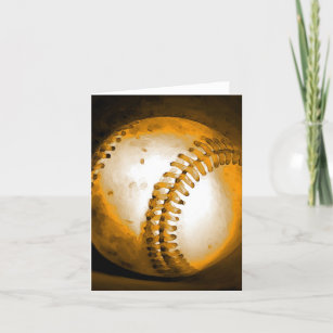 Baseball Artwork Card