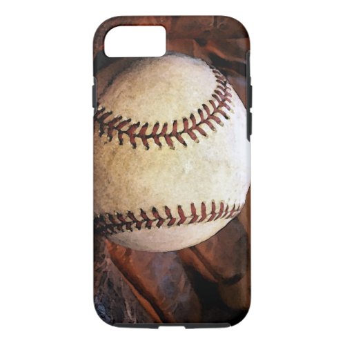 Baseball Artwork iPhone 87 Case