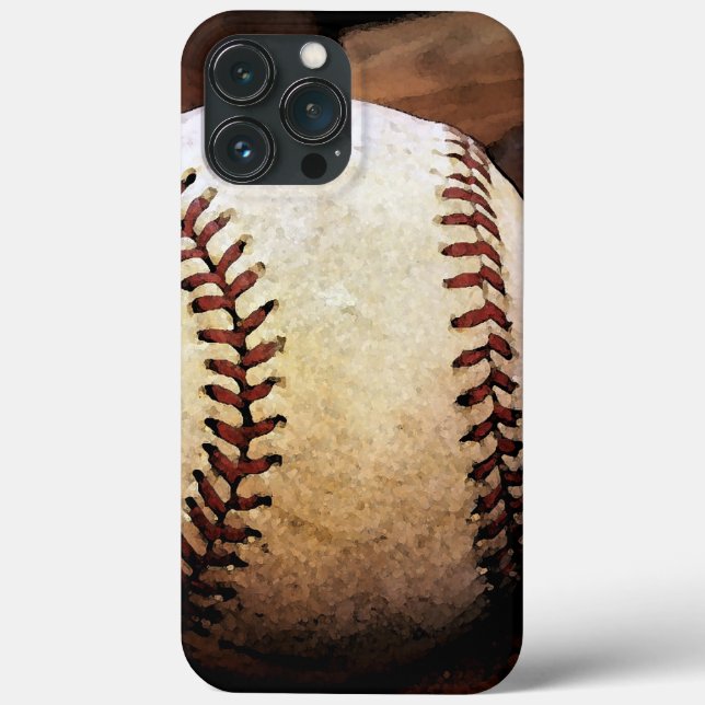 Baseball Artwork Case-Mate iPhone Case (Back)