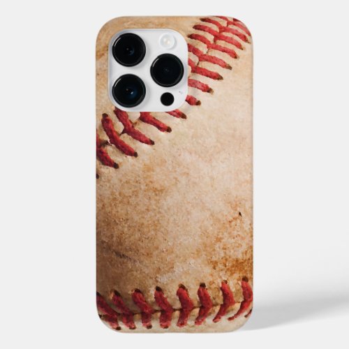 Baseball Artwork Case_Mate iPhone 14 Pro Case