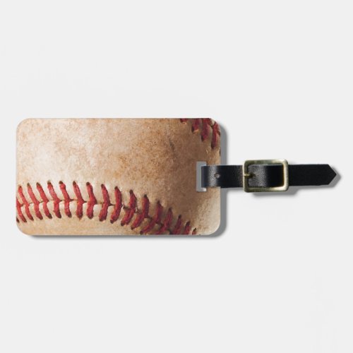 Baseball Artwork Luggage Tag