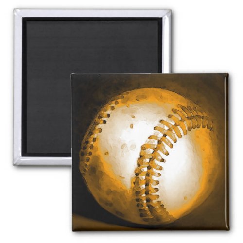 Baseball Artwork Magnet