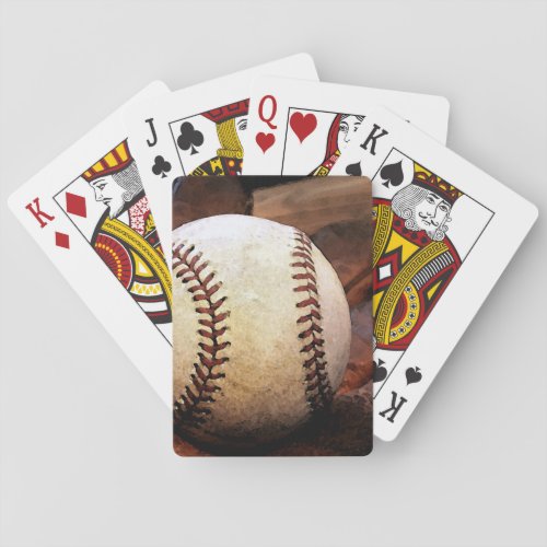 Baseball Artwork Playing Cards