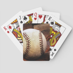 Baseball Artwork Poker Cards